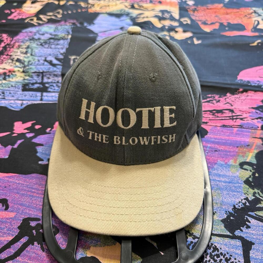 Vintage 90s RARE Hootie & The Blowfish Rock Band World Tour Hat 1998-1999 OSFM